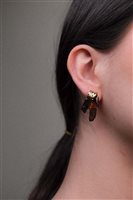 Pendientes Rebecca Mujer Woodish in Bronce Cristallo artificiale BODOOM07 - BODOOM07